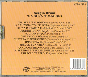 SERGIO BRUNI  - NA SERA E MAGGIO